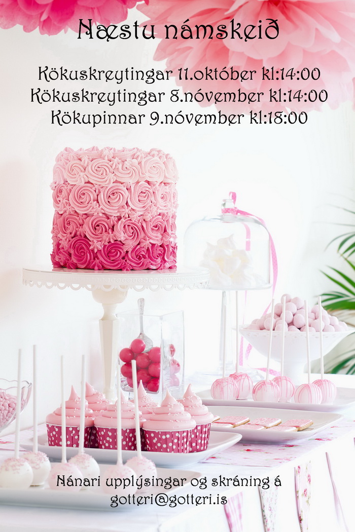 Næsta kökupinnanámskeið