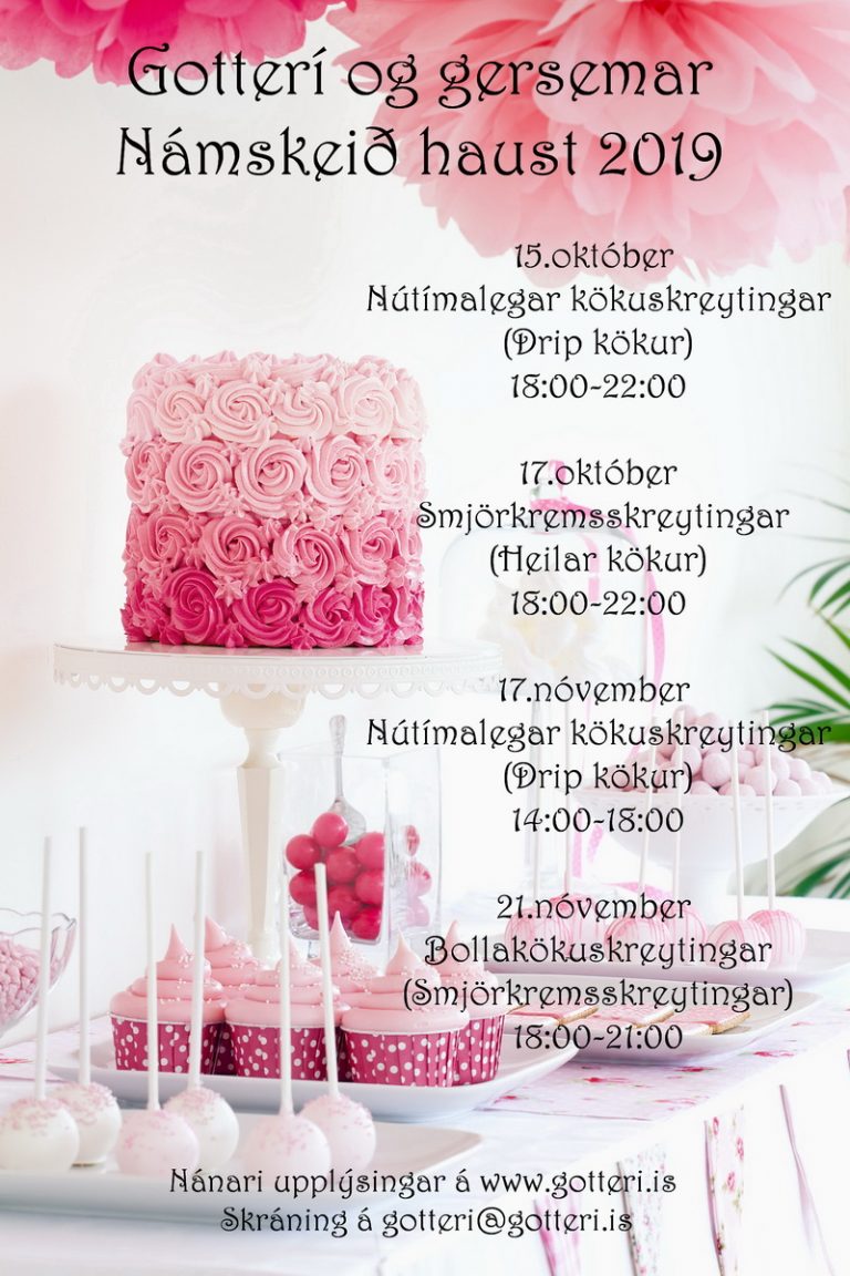 Kökuskreytinganámskeið