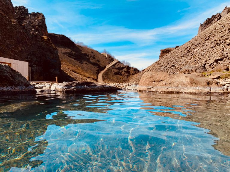 Canyon Baths í Húsafelli eða Giljaböð, frábær upplifun