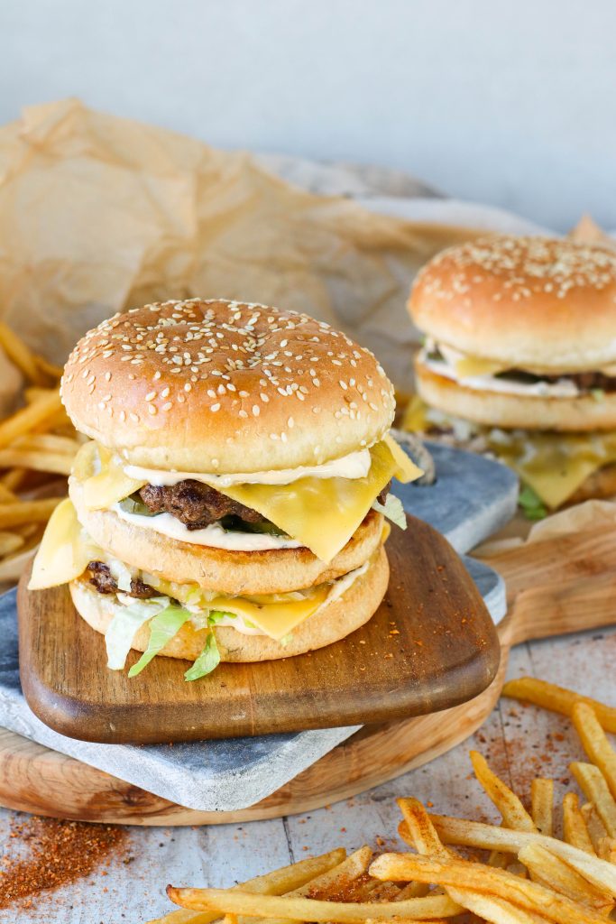 Big Mac burger copycat