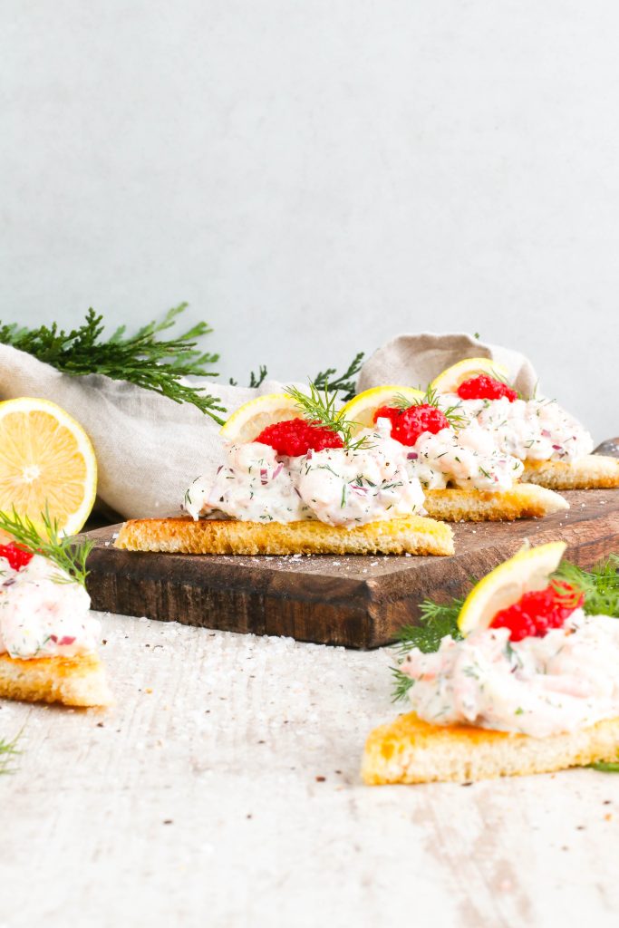 Toast skagen