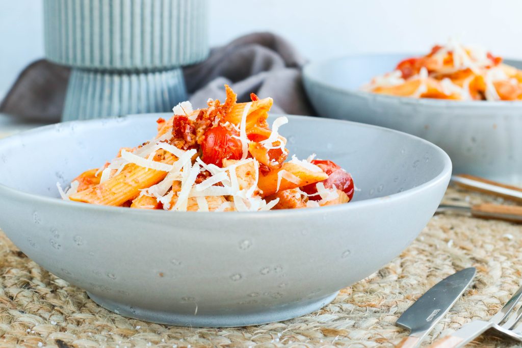 pasta með kjúkling