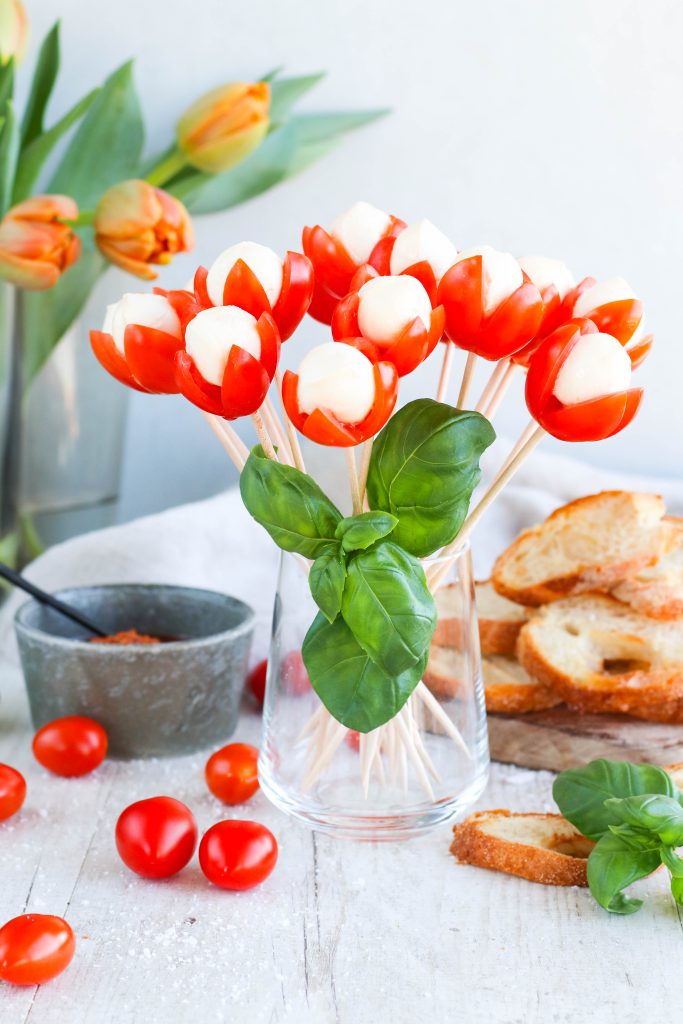 mozzarella túlípanar