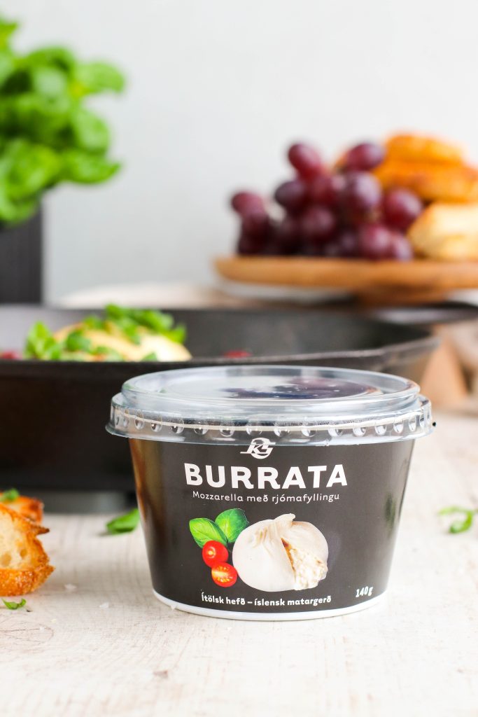 burrata ostur