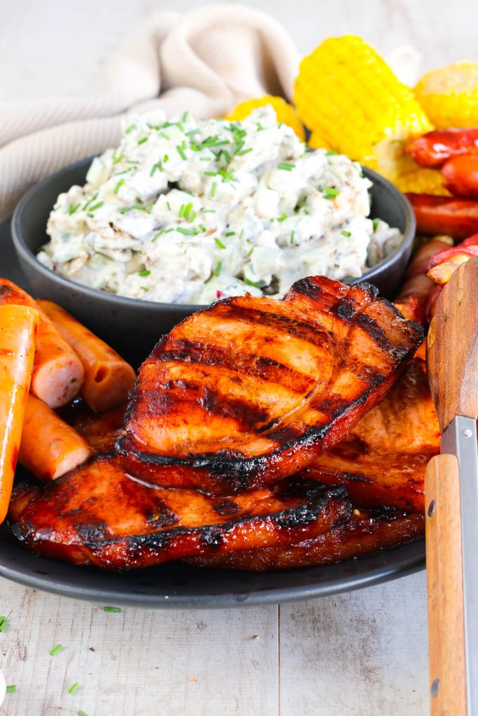 Krönsí kartöflusalat og grillmatur