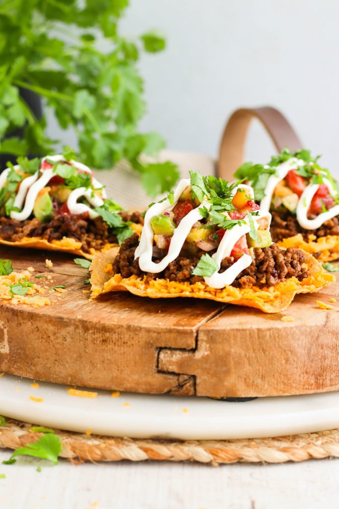 Tacos með hakki og sumarsalsa