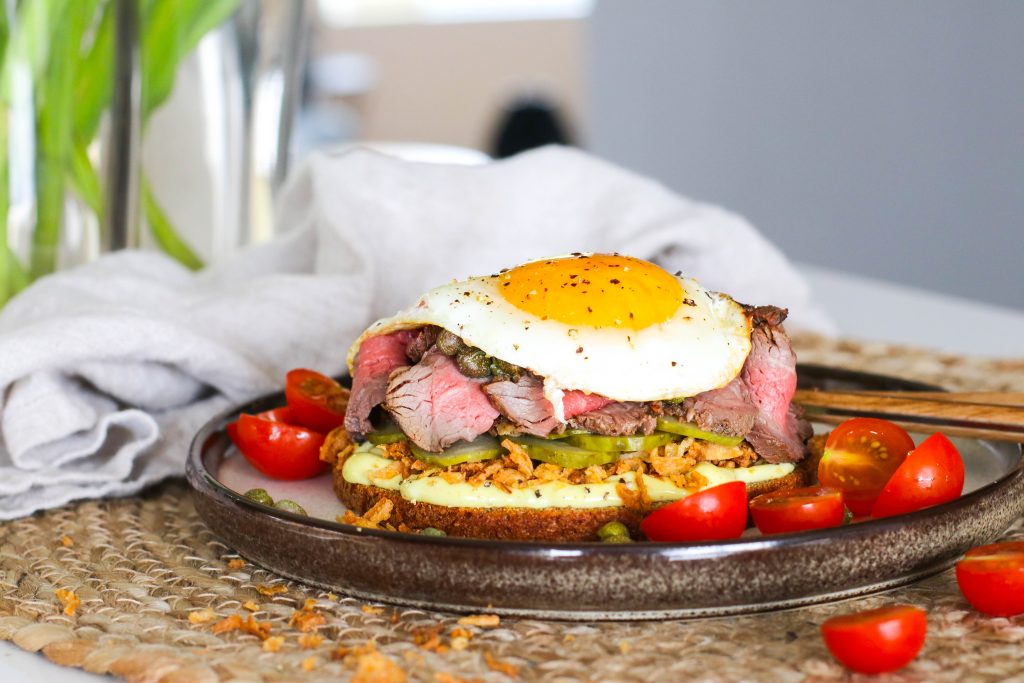 roastbeef brauðsneið