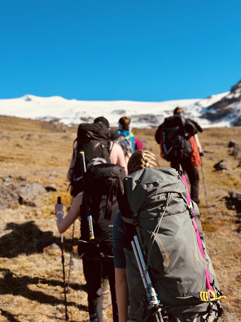 Eyjafjallajökull ganga