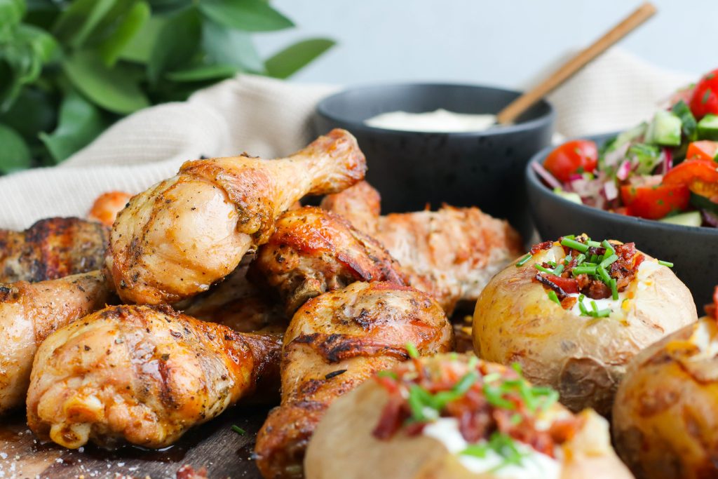 grillaður kjúklingur