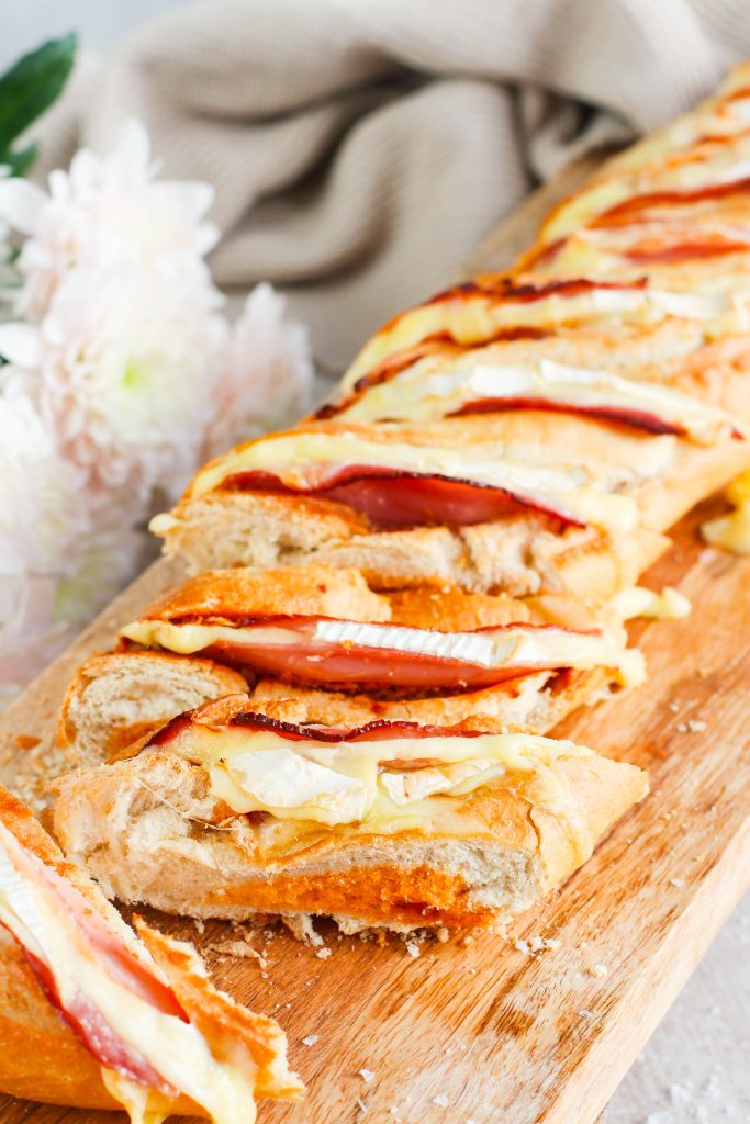 baguette með brie osti