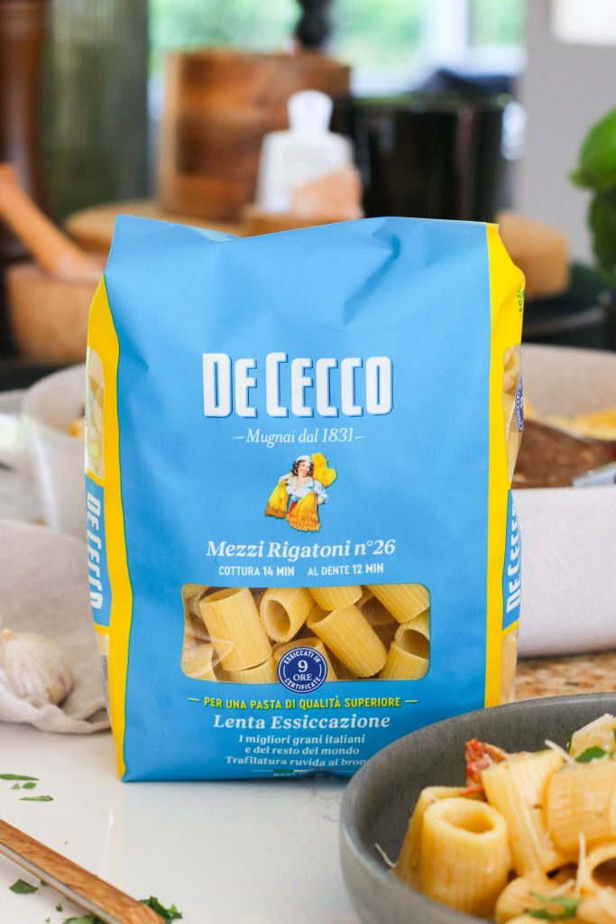 pasta uppskrift
