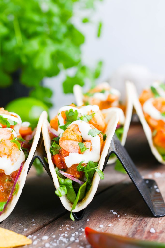Risarækju taco