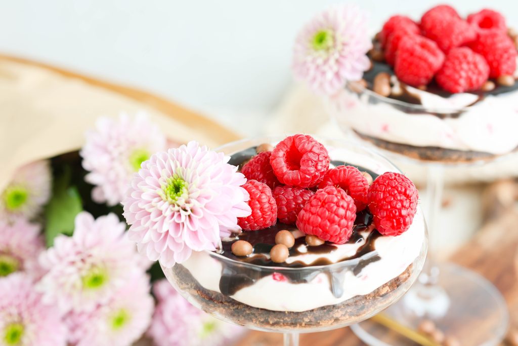 Brownie ostakaka
