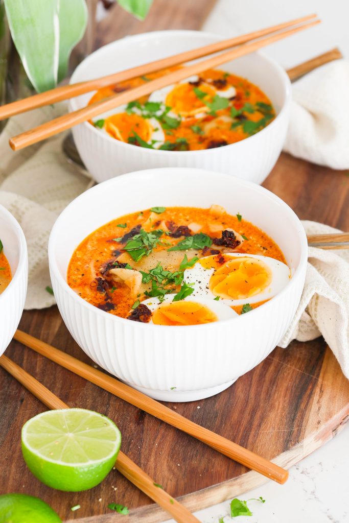 dumpling noodle soup