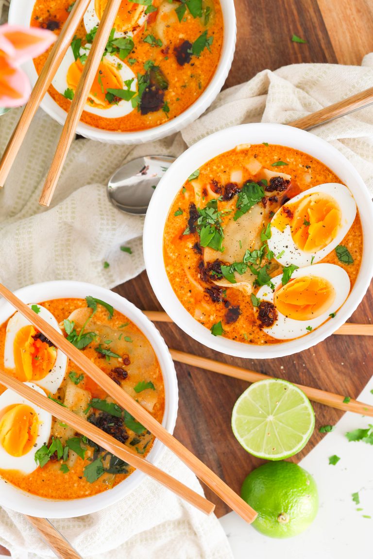 dumpling noodle soup