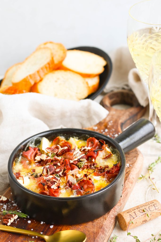 bakaður brie ostur