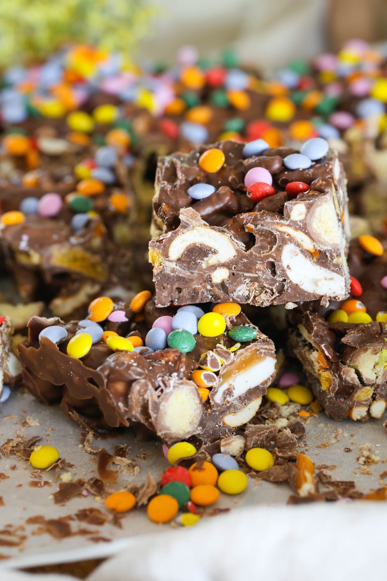 „Rocky Road“ súkkulaðimolar